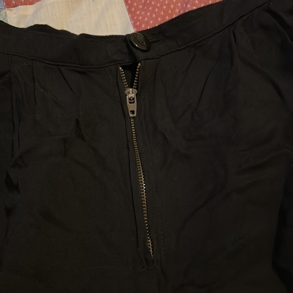 Stetson Embroidered Black Dress Shorts Sz 10 - Picture 4 of 4